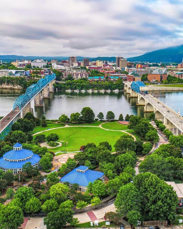 Cityscape 1 - Sleeps 7 Apartman Chattanooga Kültér fotó